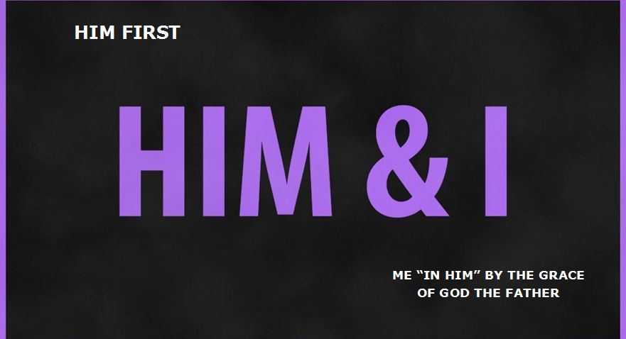 ALL are IN "HIM"